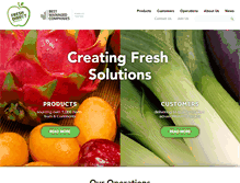 Tablet Screenshot of freshdirectproduce.com